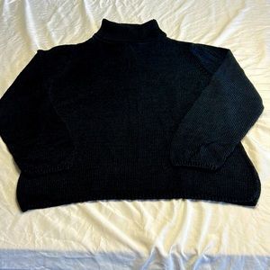 Chicos turtleneck sweater Black. Chicos size 3